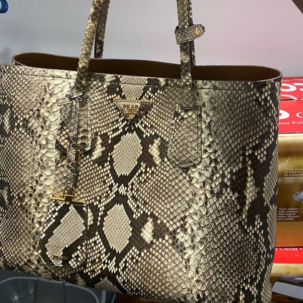 Prada exotic bag